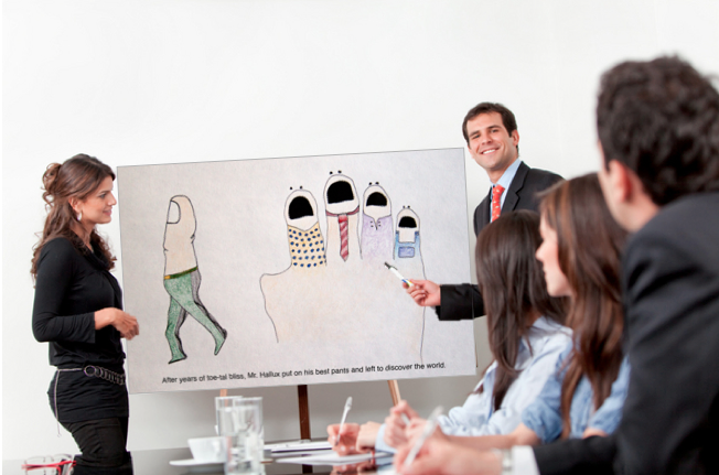 Presentation Art Deck, initial encounter