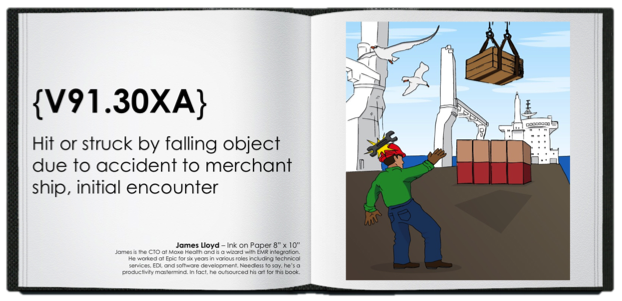 Struck by Orca: ICD-10 Illustrated
